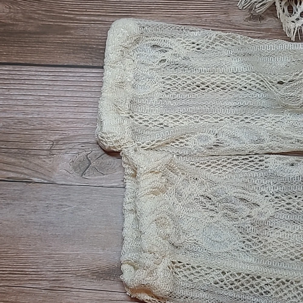 ALTAR'D STATE VICTORIAN STYLE LACE LONG SLEEVE LINED BLOUSE